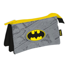 Batman Grey 3 rekeszes tolltartó 21 cm tolltartó