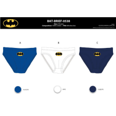  Batman kisfiú alsó - 3 darabos pamut alsó - 98-104