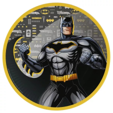 Batman papírtányér 8 db-os 23 cm party kellék