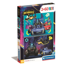 Batman puzzle 2x60 db-os (Batwheels) puzzle, kirakós