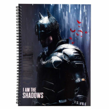 BATMAN spirálfüzet - A4 kockás - 80 lapos - Shadows füzet