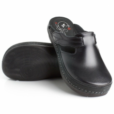 BATZ papucs FLOWER FEKETE női papucs