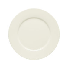 Bauscher "Purity" lapos tányér, ø: 239 mm tányér és evőeszköz