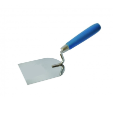 Bautool Rozsdamentes gipsz és burkolókanál 100mm Fa nyél (bd640210) kőműves és burkoló szerszám
