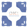 Bautool Sarokvédő nagy méretű lapokhoz, 8mm laphoz 4db / csomag (b696011)