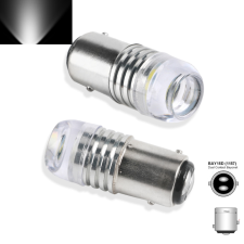 BAY15D led projektoros fehér DC12V autó tuning