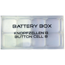 Baybox Buttoncell 8 gombelemtartó doboz (10240) (baybox10240) gombelem