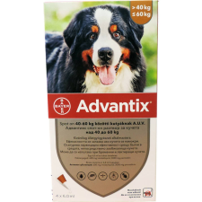 Bayer Advantix spot on 6 ml(40-60 kg) 1X élősködő elleni készítmény kutyáknak