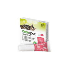 Bayer Animal Health (ELANCO) Dronspot rácsepegtető féreghajtó macskáknak 2,5-5kg 2x0,7ml élősködő elleni készítmény kutyáknak