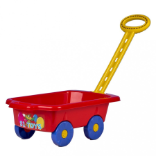 BAYO Gyerek utánfutó Pótkocsi BAYO 45 cm piros kerti játék