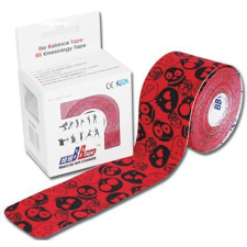 BB TAPE Design - Koponya kineziológiai tapasz Szín: piros gyógyászati segédeszköz