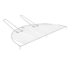 BBQ grill rács félkör alakú, 52 cm átmérőjű kerti sütés és főzés