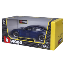  Bburago 1/24 - Porsche Taycan Turbo S 18-21098 autópálya és játékautó