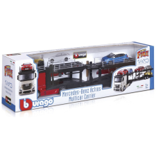  Bburago 1/24 Street fire - Mercedes autószállító autópálya és játékautó