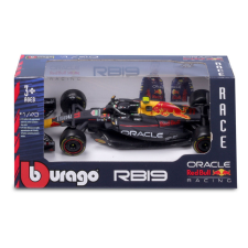  Bburago 1 /43 F1 versenyautó - Red Bull RB19 #11 (Sergio Pérez) autópálya és játékautó