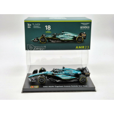 BBurago Aston Martin AMR23 F1 - 18 (2023) - Lance Stroll - PILÓTÁVAL -  Bburago - 1:43 makett