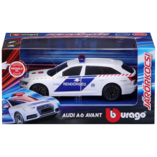 BBurago - Audi A6 szirénázó magyar rendőrautó 1:43 autópálya és játékautó