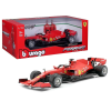 BBurago FERRARI F1 SF1000 S.Vettel- 5 Austrian GP 2020 modell autó 1:18