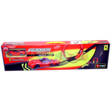 BBurago Ferrari halálkanyar pálya 1:43 autópálya és játékautó