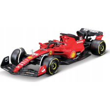 BBurago : Ferrari SF23 F1 versenyautó fém autómodell 1/43 (Charles Leclerc #16) (638117) autópálya és játékautó