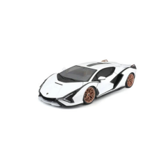 Bburago Lamborghini Sián FKP 37 1:18 fehér/fekete autópálya és játékautó