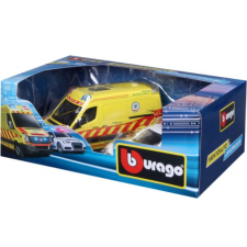 BBurago : Mentőautó és járőrkocsi autópálya és játékautó