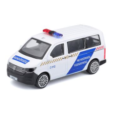 BBurago : VW T6 rendőrségi tűzszerész, 1:43 (81461) (81461) autópálya és játékautó