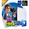  Be Creative 14.gen konfiguráció - i7-14700KF, 32GB DDR4 3200MHz RAM, 500GB M.2 (2100/3500), 1TB SSD (500/550), RTX 3060 8GB