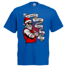  Be Naughty - Karácsonyi Férfi Póló férfi póló