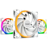 be quiet! 140mm be quiet! LIGHT WINGS White PWM Triple-Pack high-speed (BL103) - Ventilátor