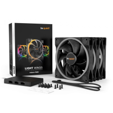 be quiet! LIGHT WINGS 140mm PWM Triple-Pack (BL078) hűtés