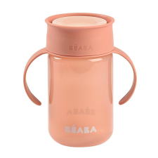 Beaba 360° Tanulópohár, rózsaszín, 340 ml babaétkészlet