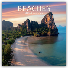  Beaches - Traumstrände 2026 - 16-Monatskalender (Kalendář/Diář) naptár, kalendárium