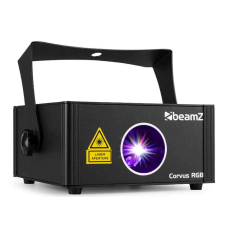 BeamZ Corvus RGB Lézer, DMX party kellék