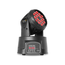  BeamZ MHL-108MK3 18x3W RGB LED Mini Robotlámpa party kellék