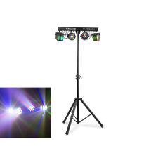  BeamZ PartyBar2 2x Par + 2x Derby (RGBW) fényeffekt szett világítási kellék