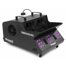 BeamZ SB2000LED nagy teljesítményű füst és buborékgép beépített RGB leddel party kellék