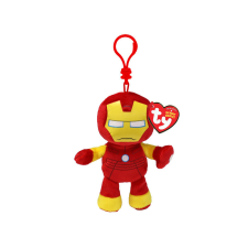  Beanie Babies clip plüss IRON MAN, Clip 8,5 cm plüssfigura