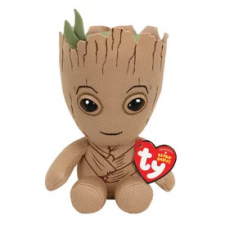Beanie Babies plüss figura Marvel GROOT, 15 cm plüssfigura