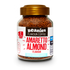 Beanies Amaretto-Almond - amaretto mandula instant koffeinmentes kávé 50g kávé
