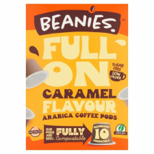 Beanies pods Caramel - karamellás ízesített kávékapszula 10db 50g kávé