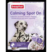Beaphar Calming Spot On - nyugtató hatású spot on kutyák részére (3x0,7ml) vitamin, táplálékkiegészítő kutyáknak