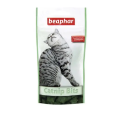 Beaphar Catnip Bits Nyalánkságok macskamentával 35 g jutalomfalat macskáknak