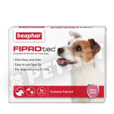 Beaphar FiproTec Spot On Dog Small 3x0,67ml élősködő elleni készítmény kutyáknak