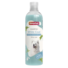 Beaphar sampon kutya fehér szőrre zöld teával 250ml kutyasampon