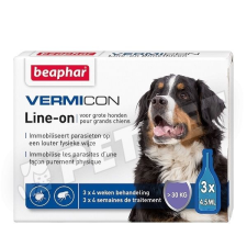 Beaphar Vermicon Line On Spot On Large Dog 3x4,5ml élősködő elleni készítmény kutyáknak