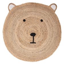 BEAR HEAD gyermek juta szőnyeg 100 cm lakástextília