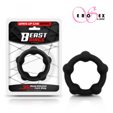Beast péniszgyűrű 3,5cm fekete péniszgyűrű