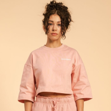 BeastPink Cropped Serenity női póló Pink M női póló
