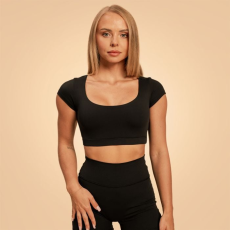 BeastPink Sense Cropped póló Black S